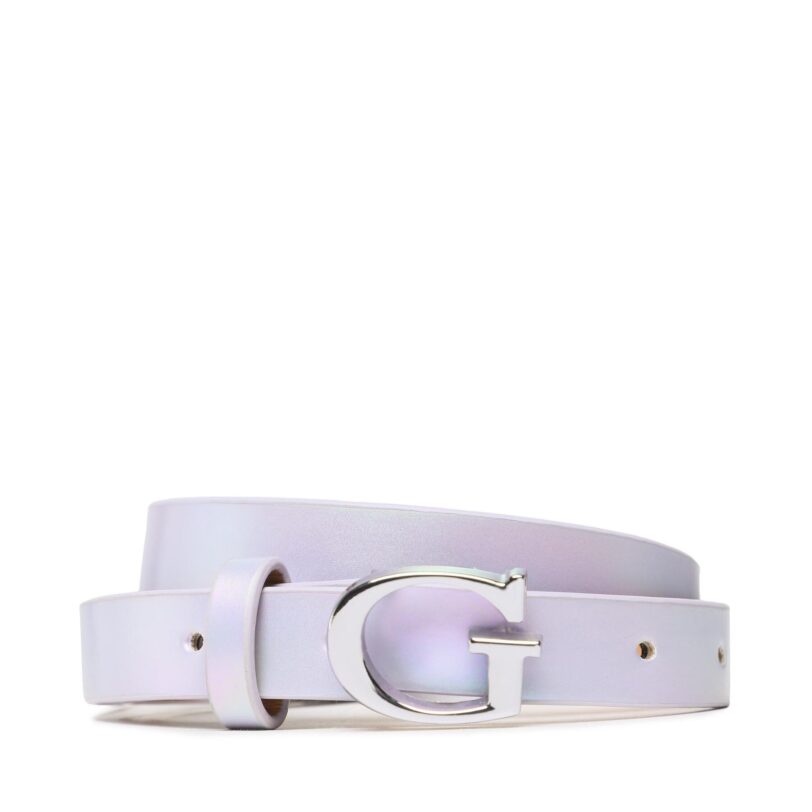 Детски колан Guess J3GZ07 WFHU0 Виолетов цвят на ниска цена