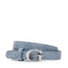 Детски колан Guess J3YZ18 WFMF0 Син цвят на ниска цена