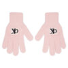 Детски ръкавици Calvin Klein Jeans Monogram IU0IU00363 Розов цвят на ниска цена