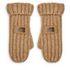 Детски ръкавици Ugg K Chunky Mitten 100030 Бежов цвят на ниска цена