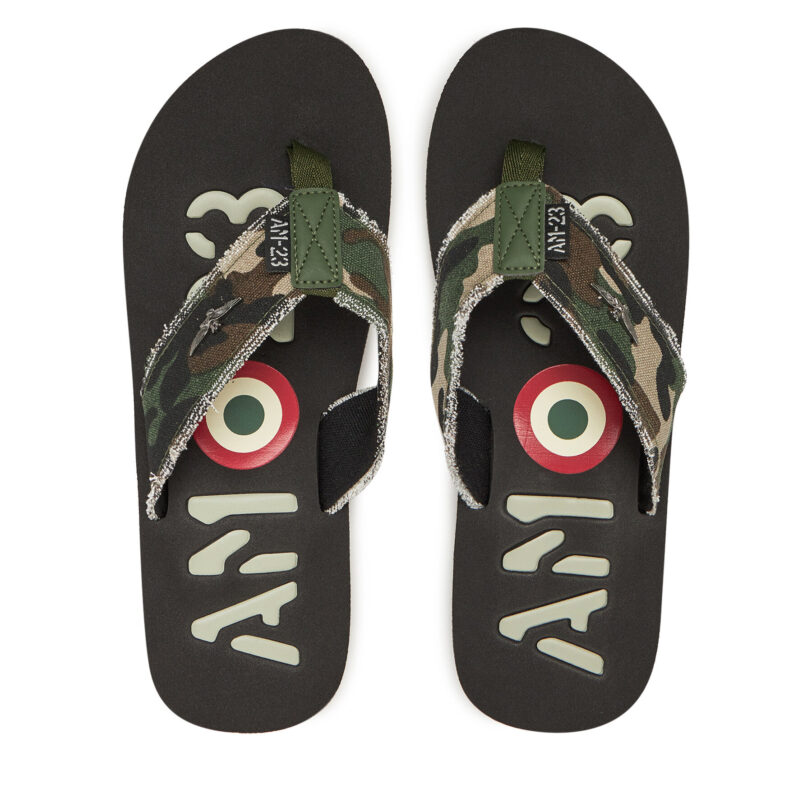 Джапанки Aeronautica Militare 251SC310CT3593 Каки цвят на ниска цена