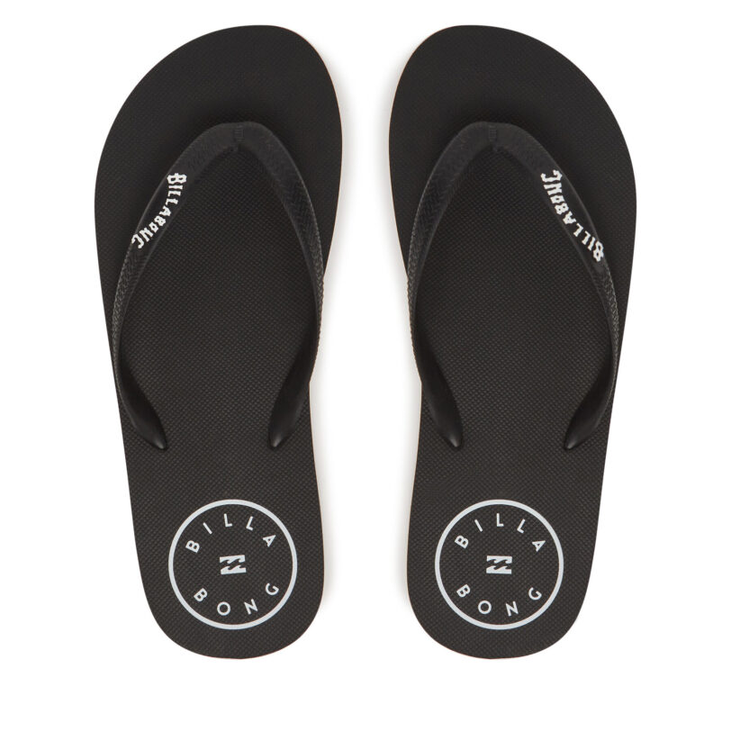 Джапанки Billabong Tides Classic Solid EBYL100017 Черен цвят на ниска цена