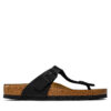 Джапанки Birkenstock Gizeh 043691 Черен цвят на ниска цена
