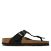 Джапанки Birkenstock Gizeh 1020487 Черен цвят на ниска цена