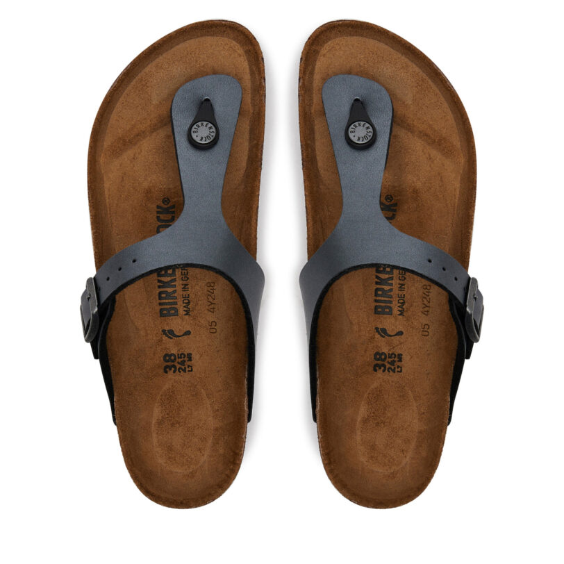 Джапанки Birkenstock Gizeh BF 1021457 Сив цвят на ниска цена
