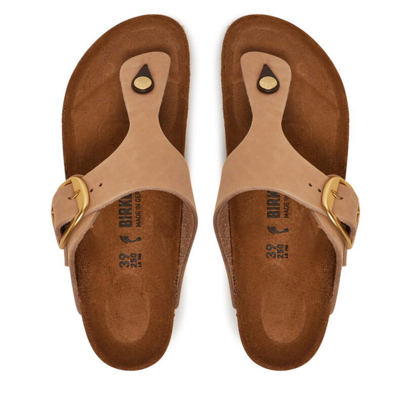 Джапанки Birkenstock Gizeh Big Buckle LENB 1024007 Розов цвят на ниска цена