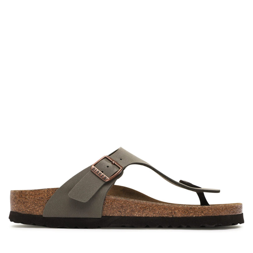 Джапанки Birkenstock Gizeh Bs 0043393 Сив цвят на ниска цена