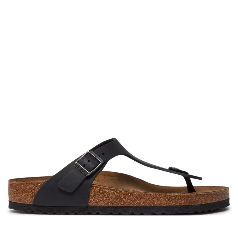 Джапанки Birkenstock Gizeh Bs 845251 Черен цвят на ниска цена