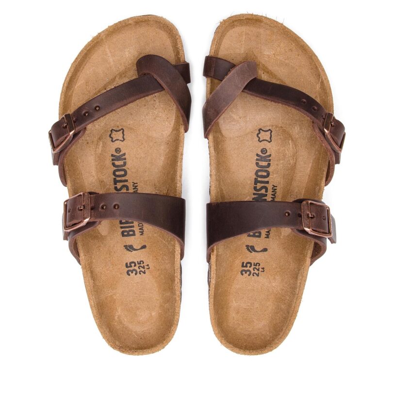 Джапанки Birkenstock Mayari 0071023 Кафяв цвят на ниска цена