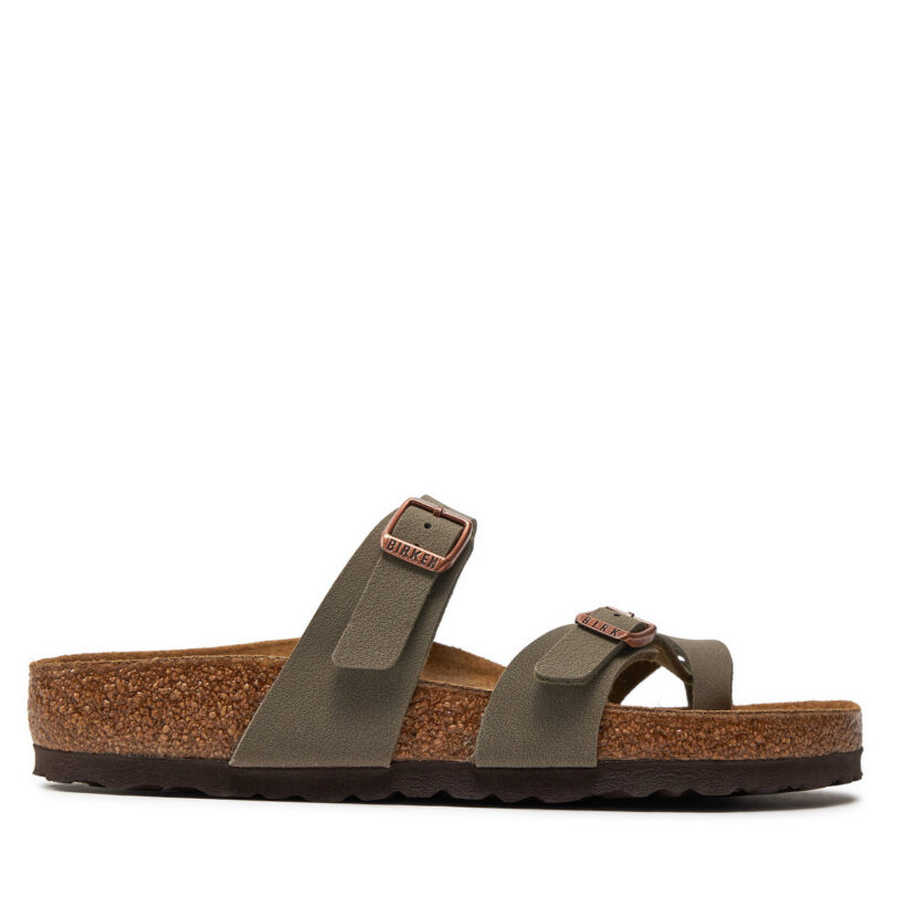Джапанки Birkenstock Mayari Сив цвят на ниска цена