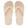 Джапанки Calvin Klein Jeans Beach Sandal Flatform Tpu YW0YW01830 Бежов цвят на ниска цена
