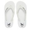 Джапанки Calvin Klein Jeans Beach Sandal Flatform Tpu YW0YW01830 Бял цвят на ниска цена