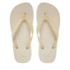 Джапанки Calvin Klein Jeans Beach Sandal Flatform Tpu YW0YW01830 Екрю цвят на ниска цена