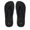 Джапанки Calvin Klein Jeans Beach Sandal Flatform Ttxr Satin YW0YW01723 Черен цвят на ниска цена