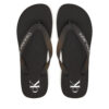 Джапанки Calvin Klein Jeans Beach Sandal Transparent Tpu YW0YW01829 Черен цвят на ниска цена