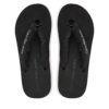 Джапанки Calvin Klein Jeans Beach Wedge Sandal Padded Ny YW0YW01397 Черен цвят на ниска цена