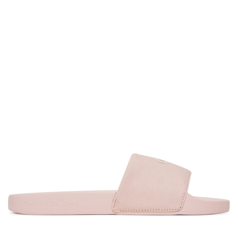 Джапанки Calvin Klein Jeans Slide Monogram Wn Logo Ck YW0YW01967 Розов цвят на ниска цена