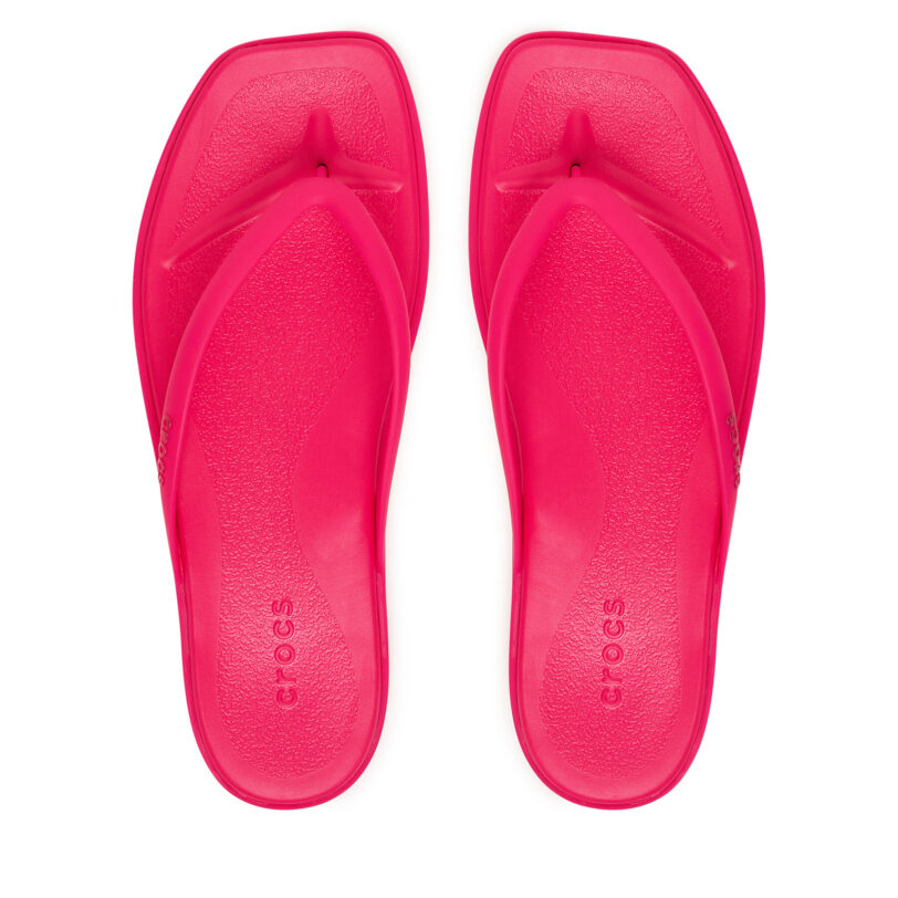 Джапанки Crocs Miami Flip 211435 Розов цвят на ниска цена