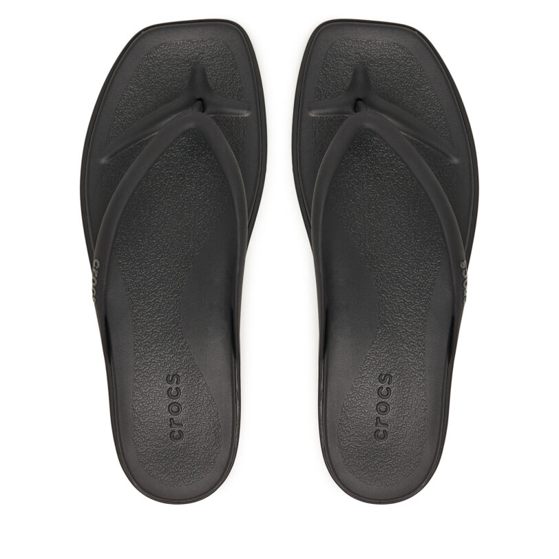 Джапанки Crocs Miami Flip 211435 Черен цвят на ниска цена