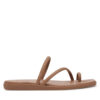Джапанки Crocs Miami Toe Loop Sandal 209862 Кафяв цвят на ниска цена