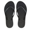 Джапанки Emporio Armani XVQS09 XN118 00002 Черен цвят на ниска цена