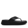 Джапанки FitFlop FW3 090 Черен цвят на ниска цена