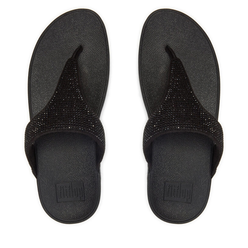 Джапанки FitFlop Lulu EC5 Черен цвят на ниска цена
