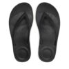 Джапанки FitFlop iQUSHION E54-090 Черен цвят на ниска цена