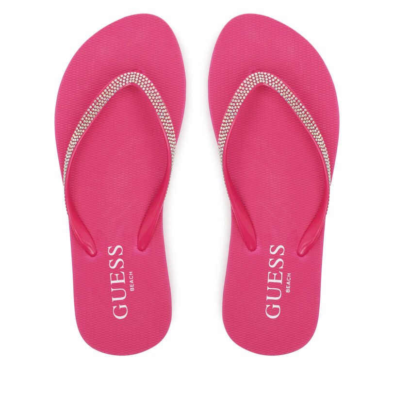 Джапанки Guess E5GZ05BB00F Розов цвят на ниска цена
