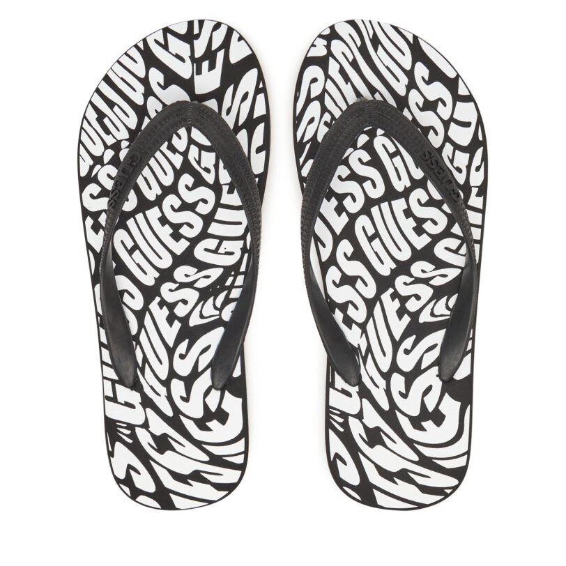 Джапанки Guess F5GZ07 BB00H Черен цвят на ниска цена