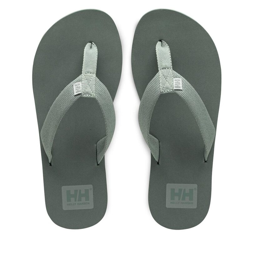 Джапанки Helly Hansen W Logo Sandal 2 11957 Зелен цвят на ниска цена