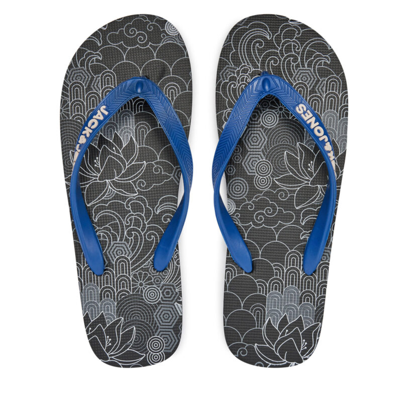 Джапанки Jack&Jones Jfwpalm 12230643 Син цвят на ниска цена