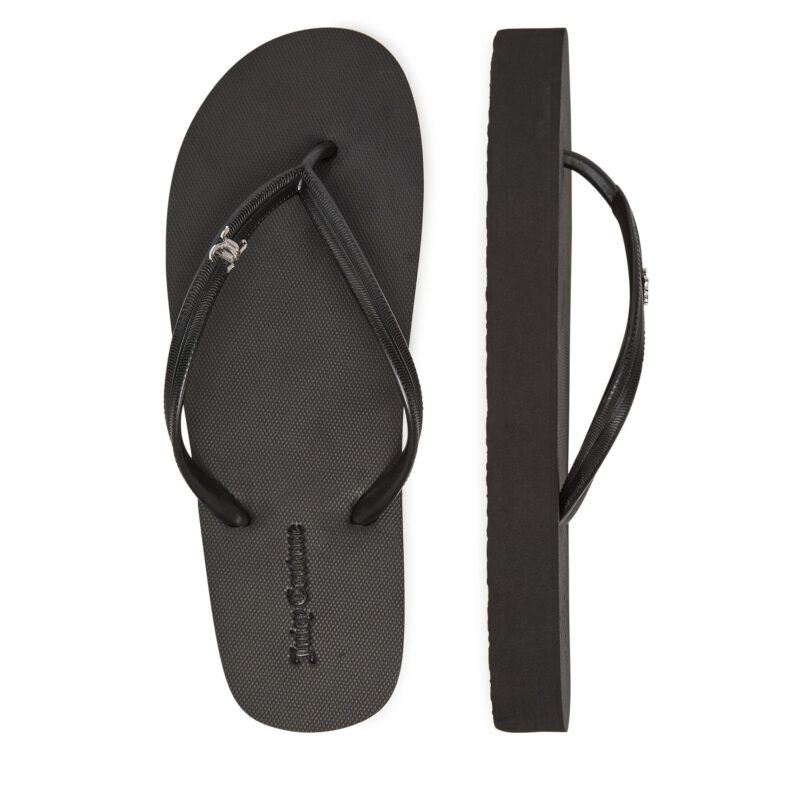 Джапанки Juicy Couture 800289 Черен цвят на ниска цена