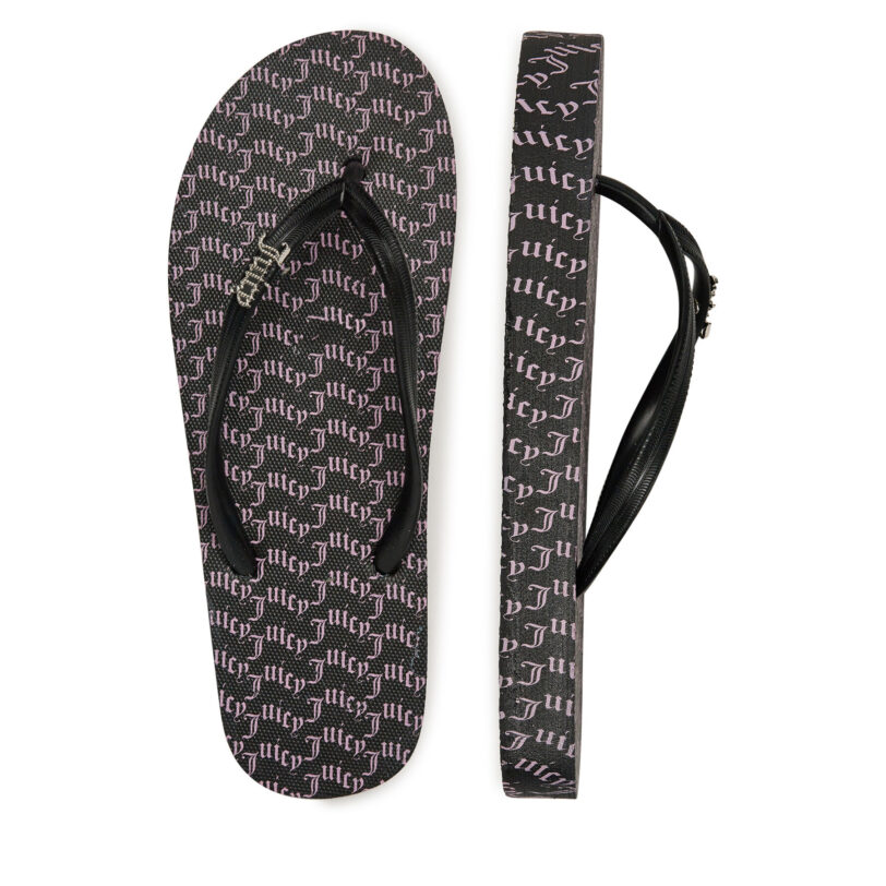 Джапанки Juicy Couture 800293 Черен цвят на ниска цена