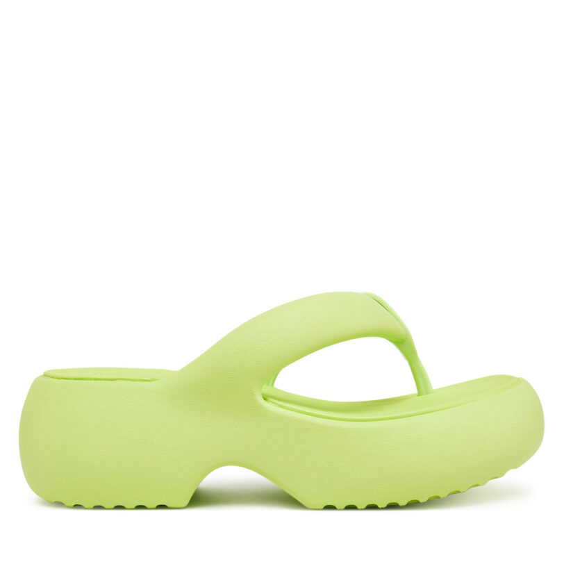 Джапанки Melissa Melissa Free Fuzzy Platform Ad M 35875 Жълт цвят на ниска цена