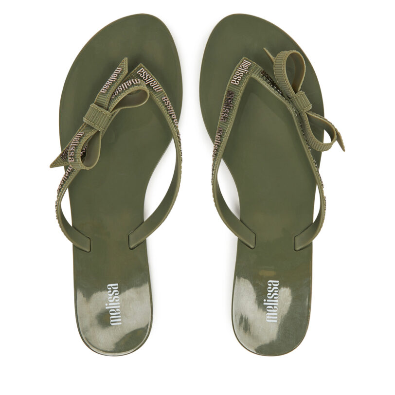 Джапанки Melissa Melissa Harmonic M Lover Ad 35797 Зелен цвят на ниска цена