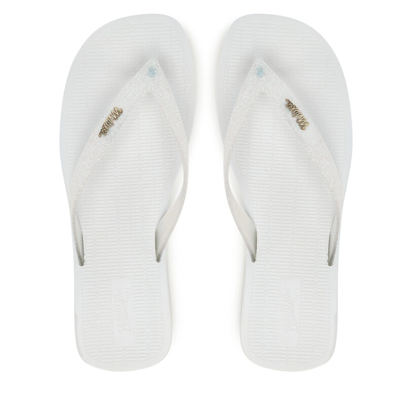 Джапанки Melissa Melissa Sun Long Beach II Ad 35781 Бял цвят на ниска цена
