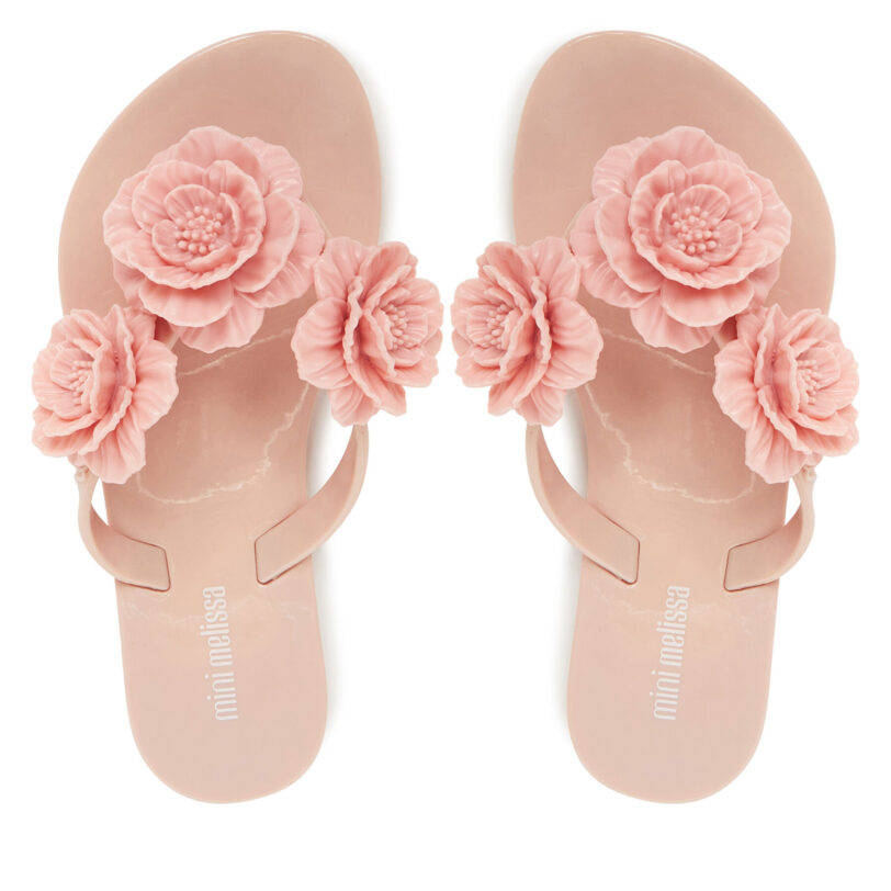 Джапанки Melissa Mini Melissa Harmonic Springtime Inf M 35705 Розов цвят на ниска цена