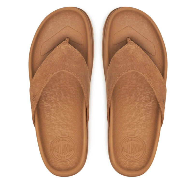 Джапанки Palladium Dunelite Azur Sde 74453-252-M Кафяв цвят на ниска цена