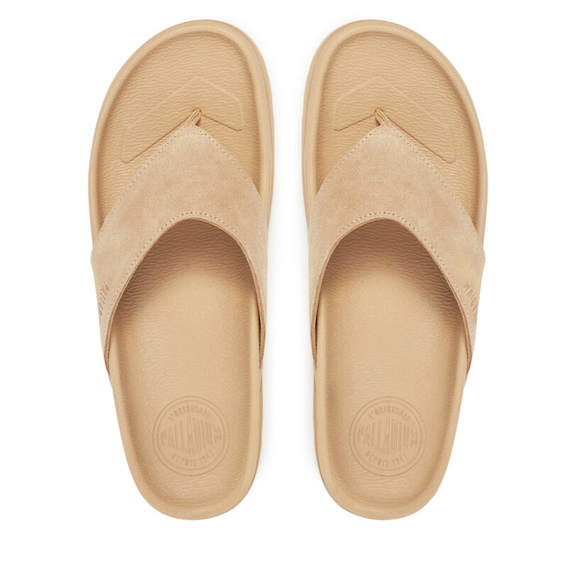 Джапанки Palladium Dunelite Azur Sde 74453-257-M Бежов цвят на ниска цена
