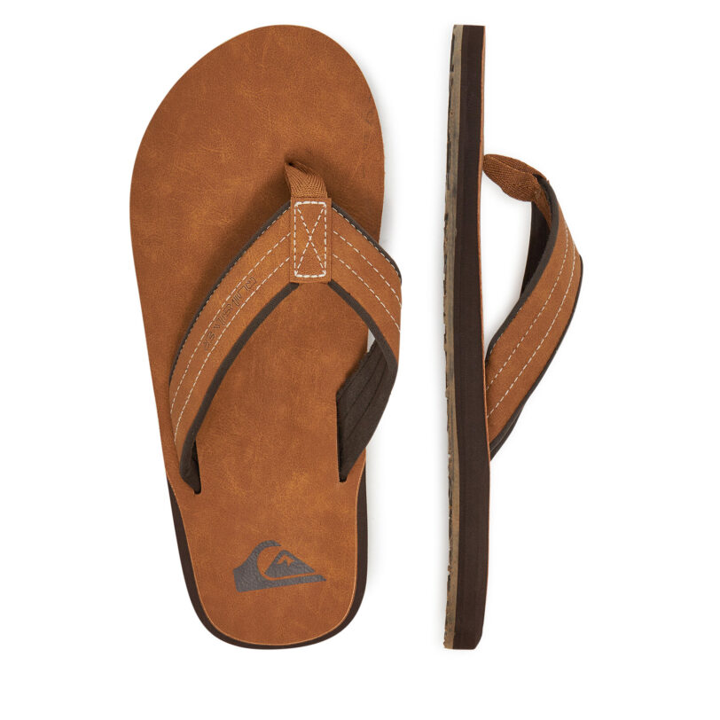 Джапанки Quiksilver 808416 Кафяв цвят на ниска цена