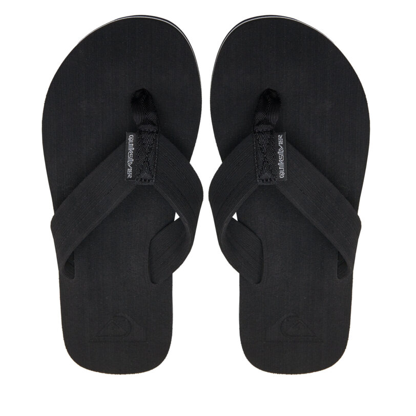 Джапанки Quiksilver AQYL101266 Черен цвят на ниска цена