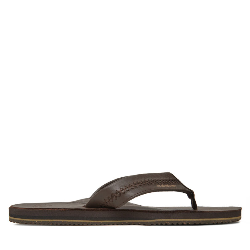 Джапанки Quiksilver AQYL101302 Кафяв цвят на ниска цена