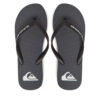 Джапанки Quiksilver Molokai Core AQYL101325 Черен цвят на ниска цена