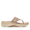 Джапанки Skechers Go Walk Arch Fit 2.0 Sandal-Carrie 140861/TPE Бежов цвят на ниска цена
