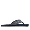 Джапанки Tommy Hilfiger Chambray Beach Sandal FM0FM05570 Тъмносин цвят на ниска цена