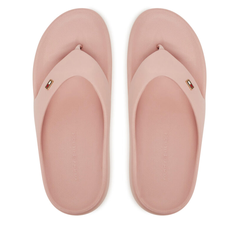 Джапанки Tommy Hilfiger Comfort Beach Sandal FW0FW08522 Розов цвят на ниска цена