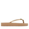 Джапанки Tommy Hilfiger Elevated Chic Beach Sandal FW0FW08523 Бежов цвят на ниска цена