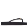 Джапанки Tommy Hilfiger Elevated Chic Beach Sandal FW0FW08523 Тъмносин цвят на ниска цена