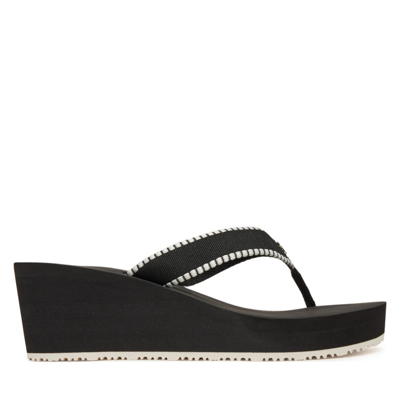 Джапанки Tommy Hilfiger FW0FW08738 Черен цвят на ниска цена